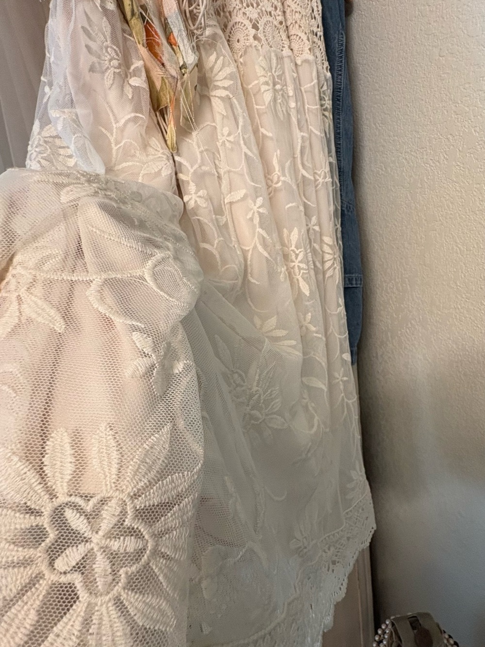 Boho maxi skirt- Elegant Embroidered Design